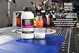 Liquitex 1041008 Basics Acrylfarbe Glanzfirnis für Acrylfarben, schützt vor UV-Strahlung, Staub und Schmutz, alterungsbeständig, verleiht eine glänzende Oberfläche in Archivqualität - 250ml Flasche - 3