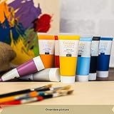 Creative Deco Acryl-Farben Set | 12 Groß 100 ml Röhren | Farbset Hergestellt in EU | Für Anfänger Studenten Künstler und Profis | Ideal für Holz Leinwand Stoff und Papier | 12 x 100 ml Tuben - 6