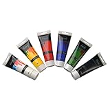 Artina Crylic 6 x 120ml Acrylfarben Set 6 Farben (720ml) – Primärfarben in Künstler-Qualität - 9