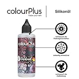 colourPlus® Silikonöl - 82ml - Siliconöl für Pouring - Cell Creator - Silicon Oil - Silikonöl Pouring - Made in Germany - 3